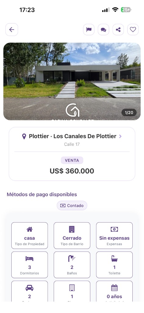 Ficha de propiedad