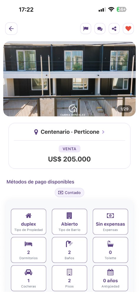 Ficha de propiedad